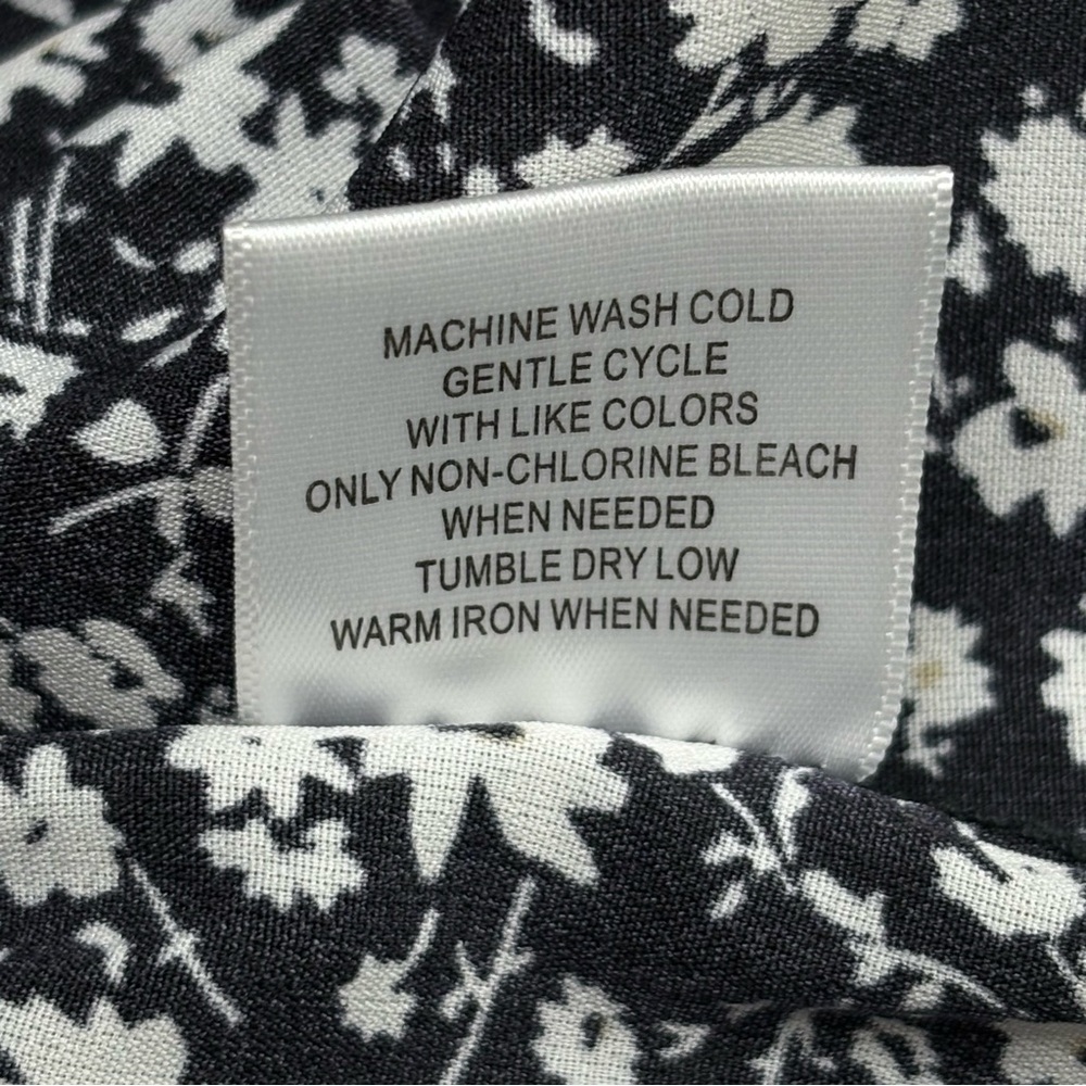 Modcloth Mini Dress Just Gotta Have It Black Floral - Picture 13 of 13
